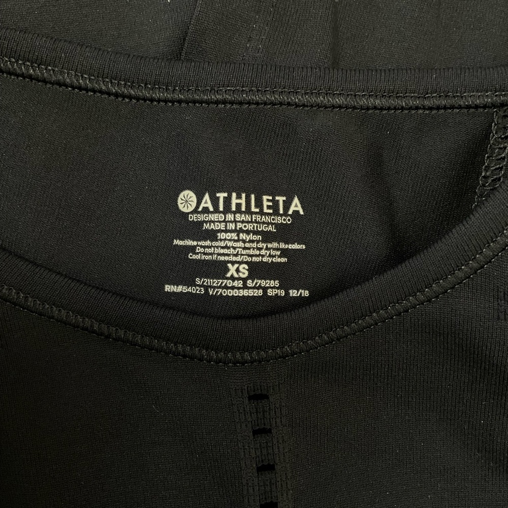 Athleta Foothill Crew Neck Split Back Sleeveless … - image 4